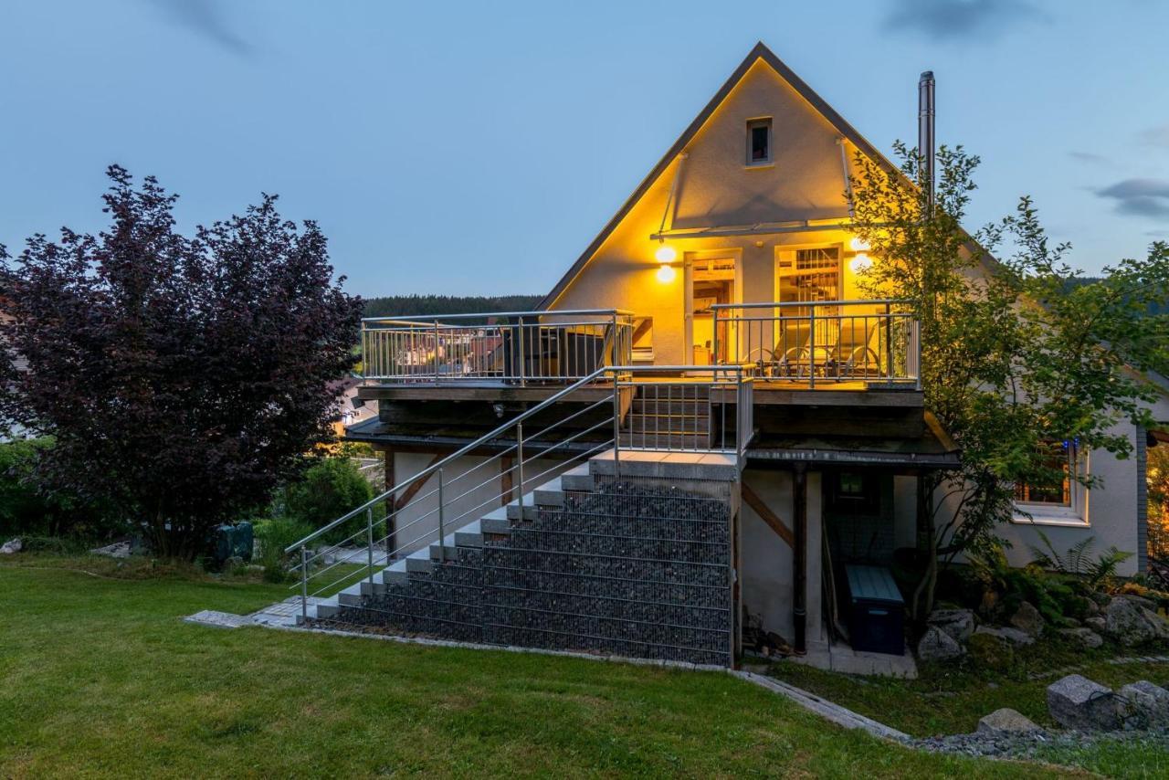 Grosses Ferienhaus Mit Sauna, Grill, Garten, Kaminofen Lägenhet Schonach im Schwarzwald Exteriör bild