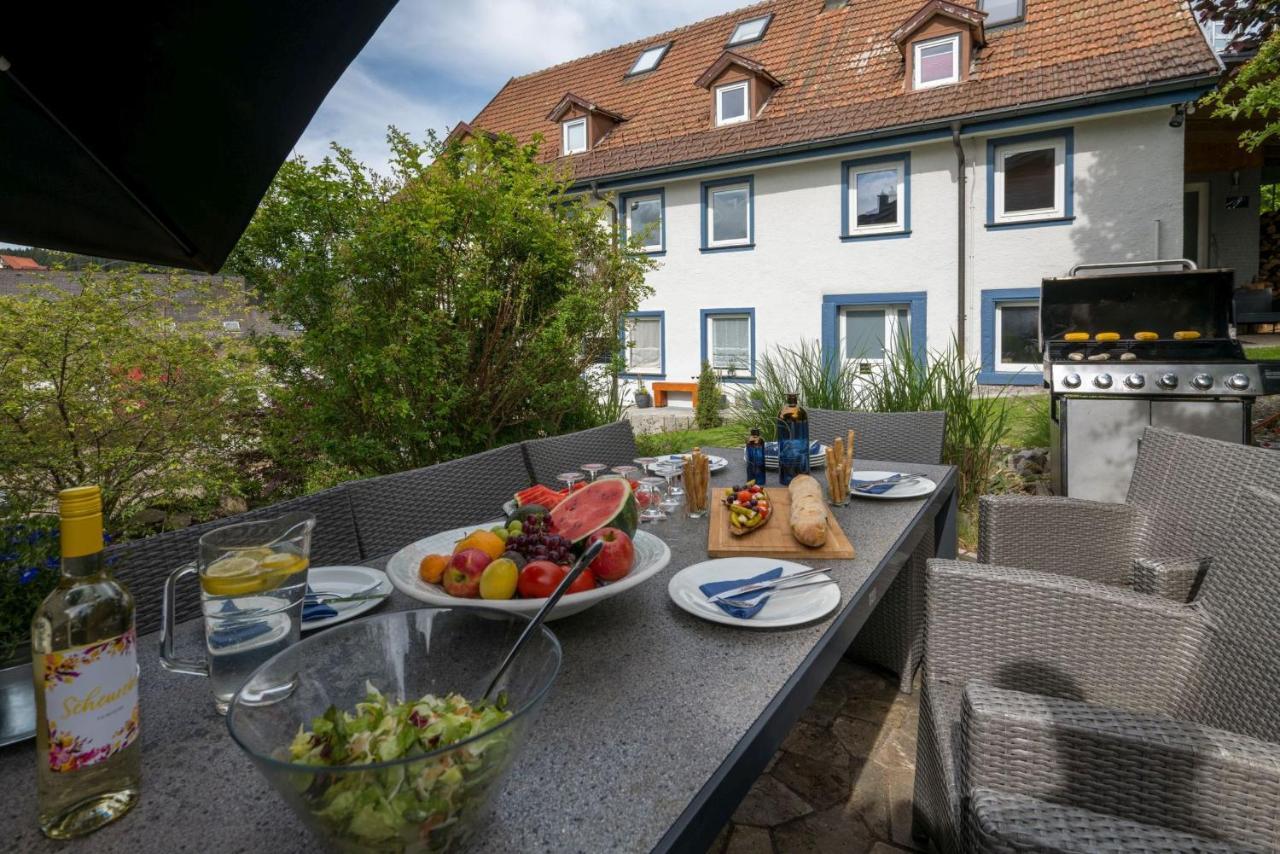 Grosses Ferienhaus Mit Sauna, Grill, Garten, Kaminofen Lägenhet Schonach im Schwarzwald Exteriör bild