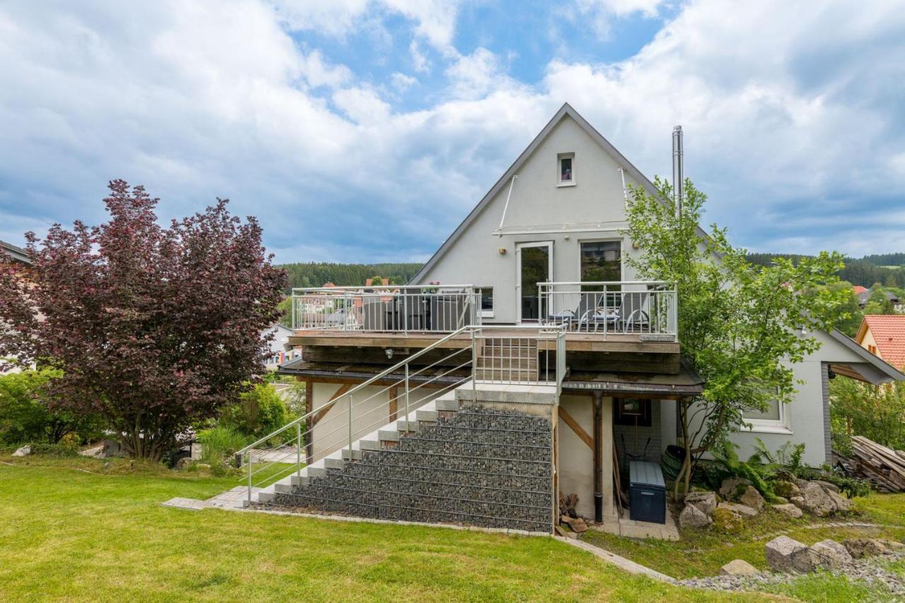 Grosses Ferienhaus Mit Sauna, Grill, Garten, Kaminofen Lägenhet Schonach im Schwarzwald Exteriör bild